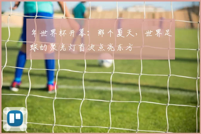 年世界杯开幕：那个夏天，世界足球的聚光灯首次点亮东方